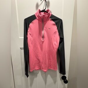 Nike Pink Dri-Fit Pullover